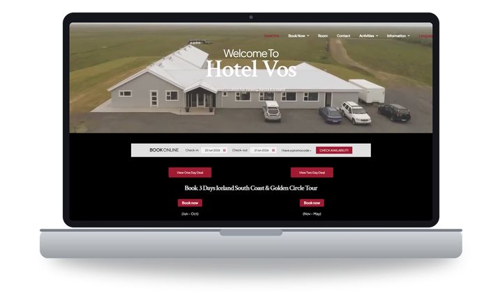 Hotel Vos (.net) project website