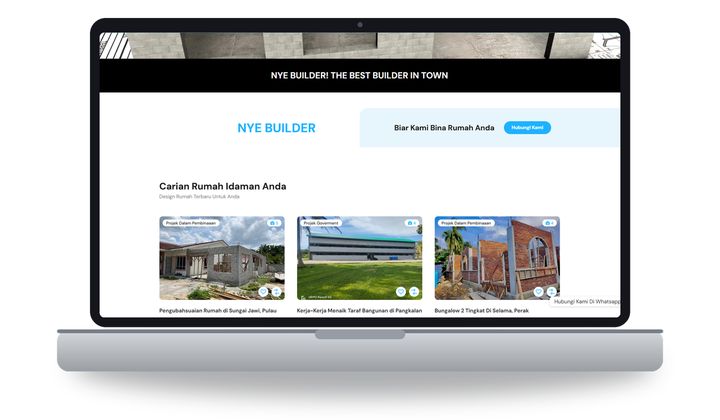 NYE Builder project website